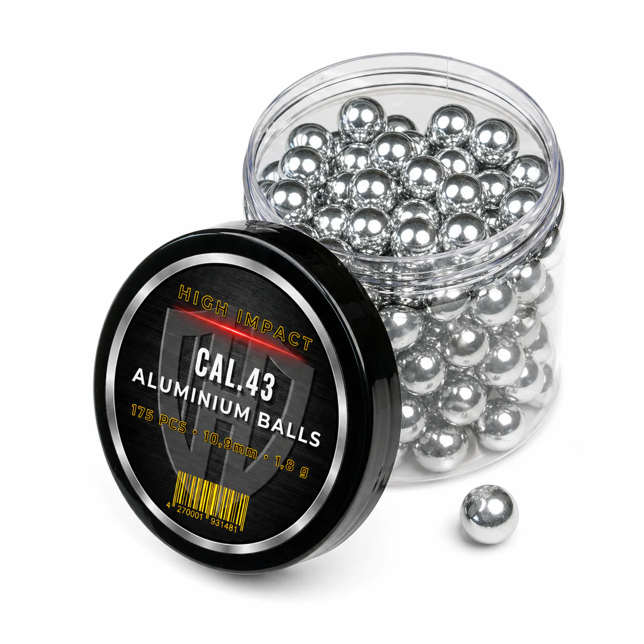 Alumínium lövedék .43 caliber