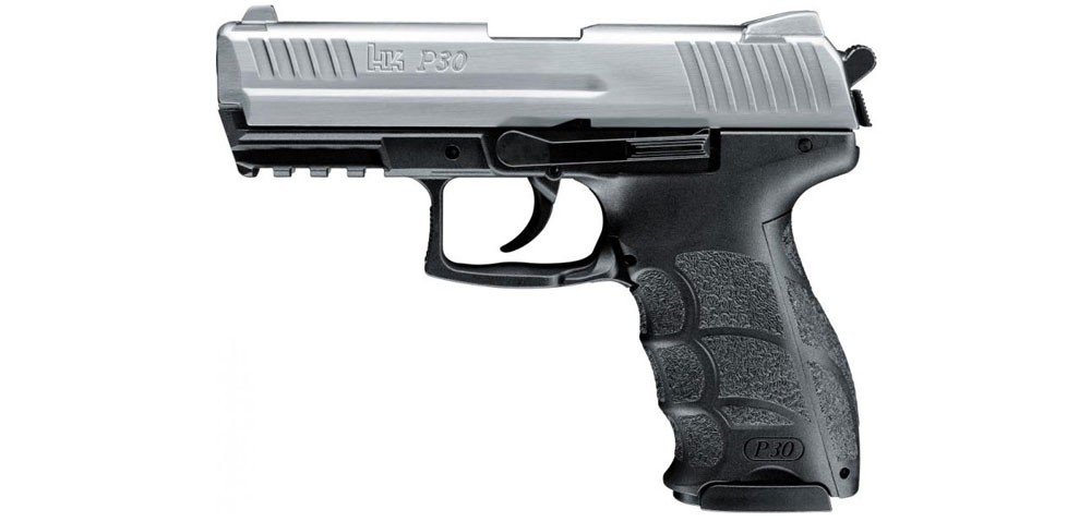Heckler & Koch P30 cal. 9 mm P.A.K. steel finish gázpisztoly