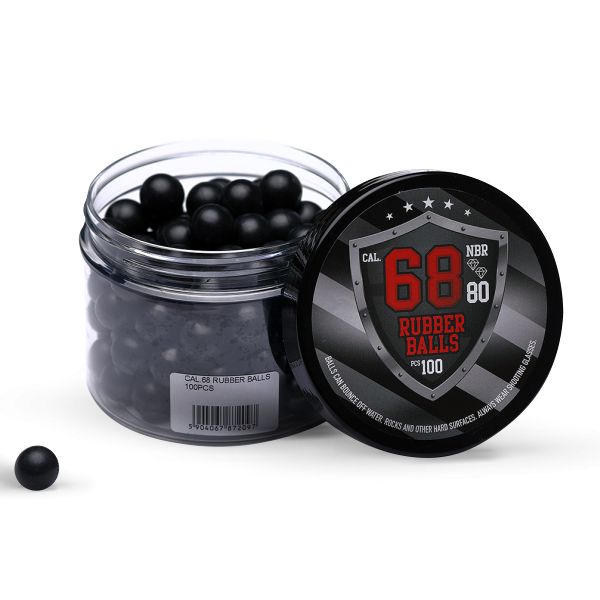 Rubber Balls .68 cal gumilövedék