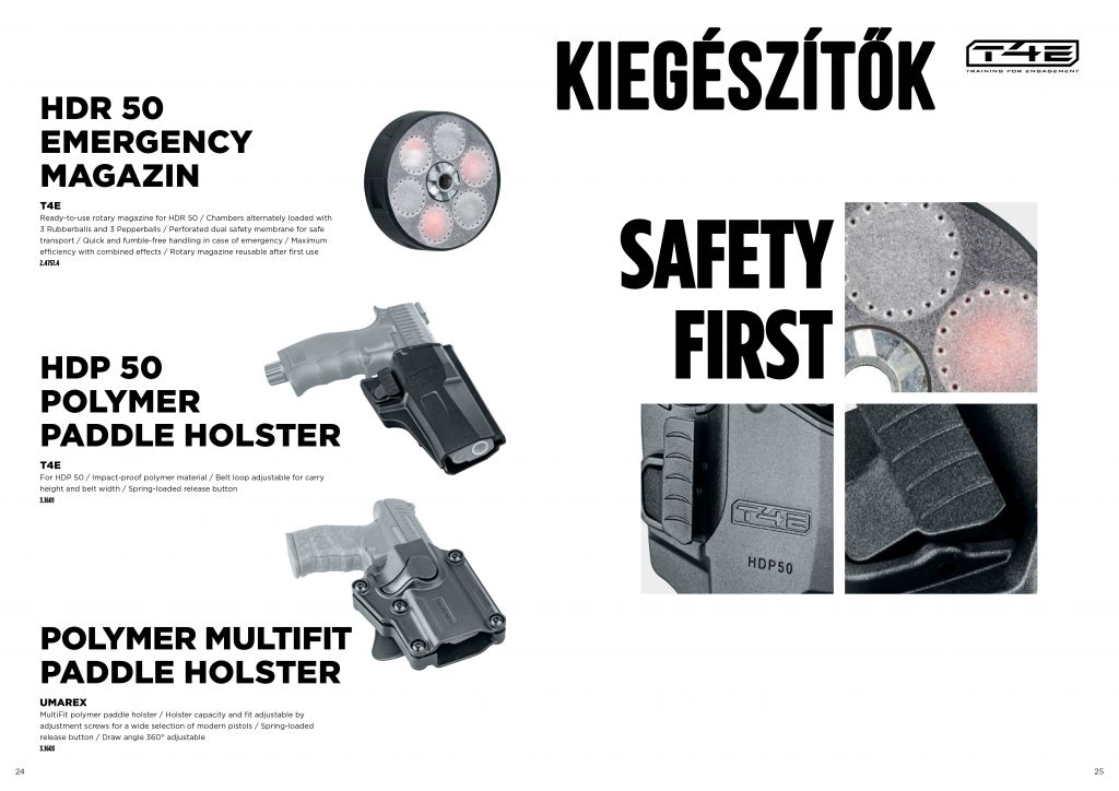 Otthonvédelmi T4E kiegészítők